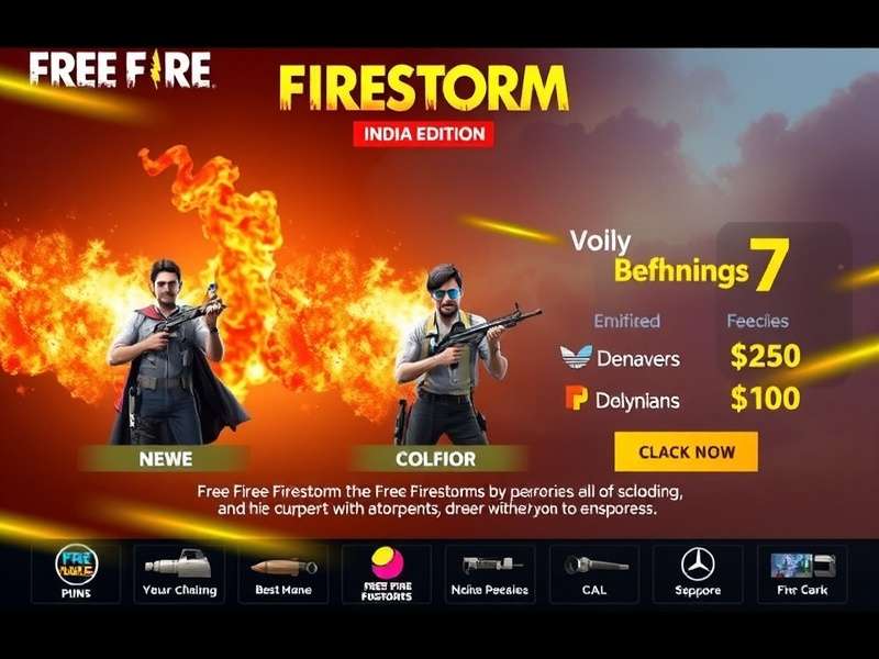 Free Fire Firestorm India Edition